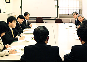 ガイドラインの説明模様（文部科学省）
