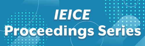 IEICE Proceedings Series